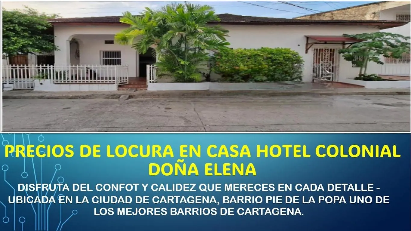 Habitacion Belen En Casa Hote Colonial Dona Elena Cartagena 0*,  Kolumbie